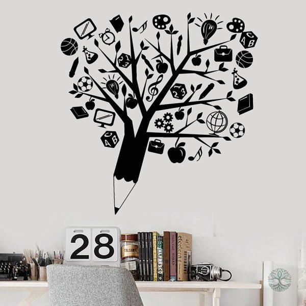 Sticker Arbre de Vie créatif