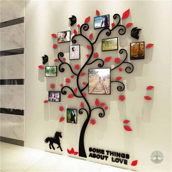 Sticker Arbre de Vie pour souvenirs de famille