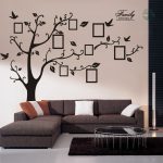 Autocollant arbre généalogique moderne et élégant