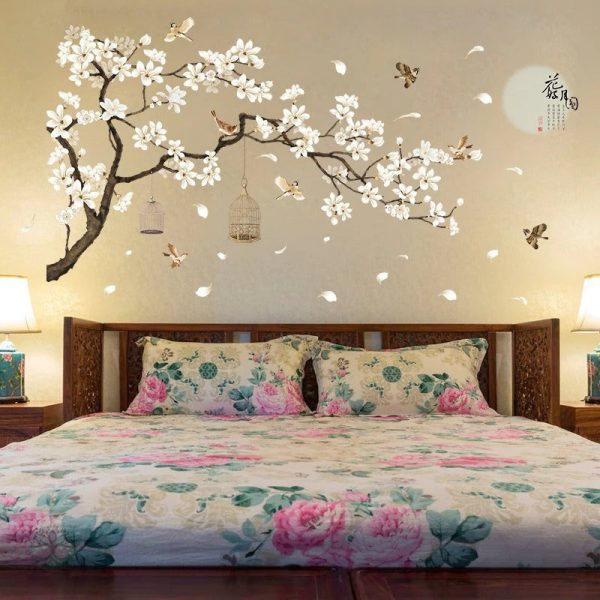 Sticker arbre de vie japonais décoratif pour intérieur