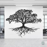 Stickers Arbre de Vie en noir pour une ambiance naturelle