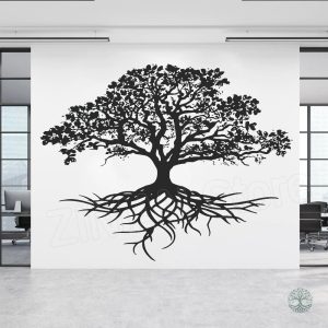 Stickers Arbre de Vie en noir pour une ambiance naturelle