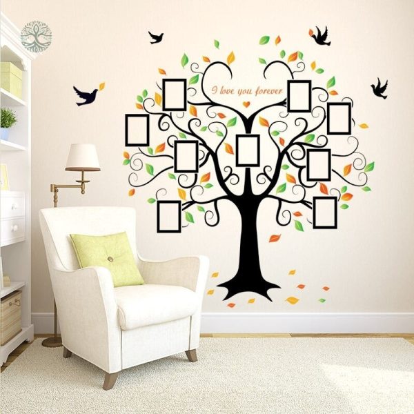 Stickers arbre de vie coloré pour embellir votre espace