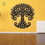 Sticker Arbre de Vie Viking en design élégant et symbolique