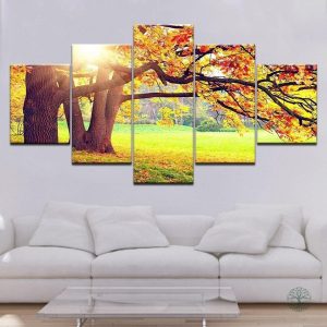 Tableau Arbre de Vie Automne en couleurs vibrantes