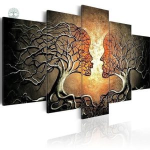 Décor mural Arbre de Vie pour couple, symbole d'amour