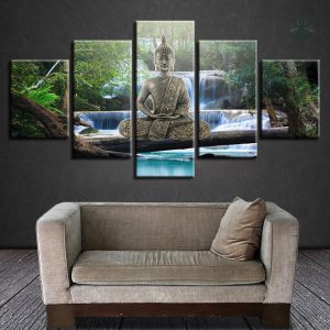 Art mural Arbre de Vie inspiré par la philosophie bouddhiste