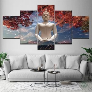Tableau arbre de vie Bouddha zen décoratif