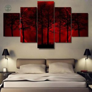 Tableau Arbre de Vie - Fin du Monde, art mural contemporain