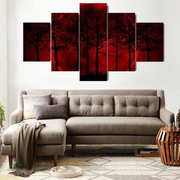 Décoration murale arbre de vie inspirée par la fin du monde