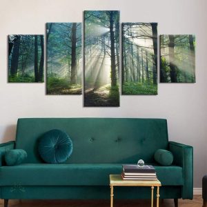 Décoration murale Arbre de Vie avec motifs forestiers