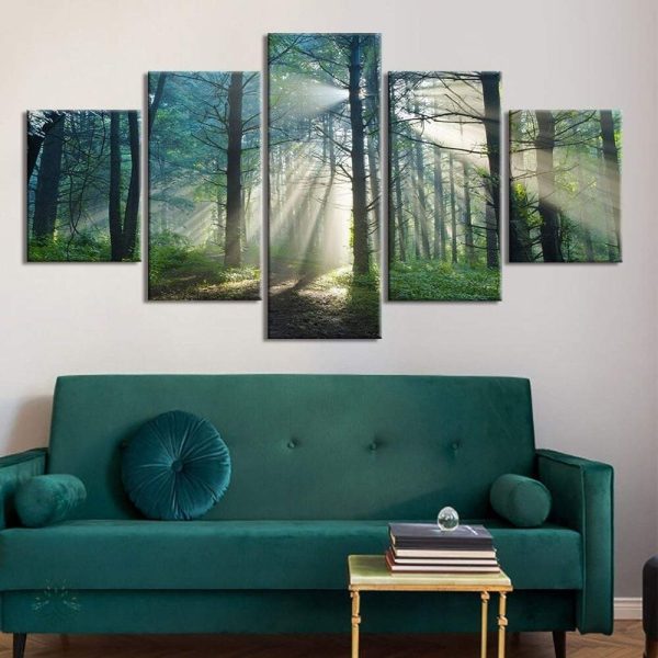Décoration murale Arbre de Vie avec motifs forestiers