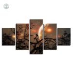Représentation artistique de l'Arbre de Vie en déclin