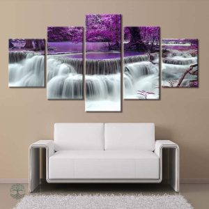 Tableau Arbre de Vie décoratif inspiré par la rivière