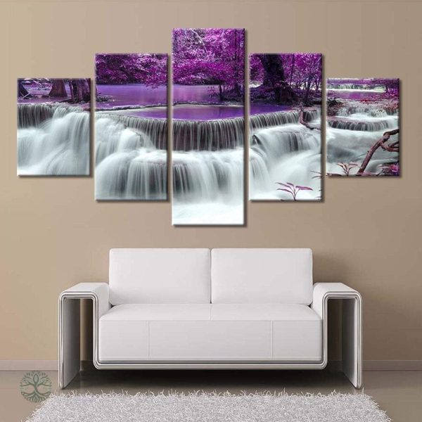 Tableau Arbre de Vie décoratif inspiré par la rivière