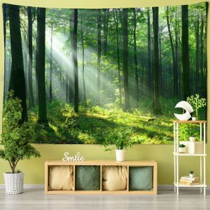 Tenture murale forêt