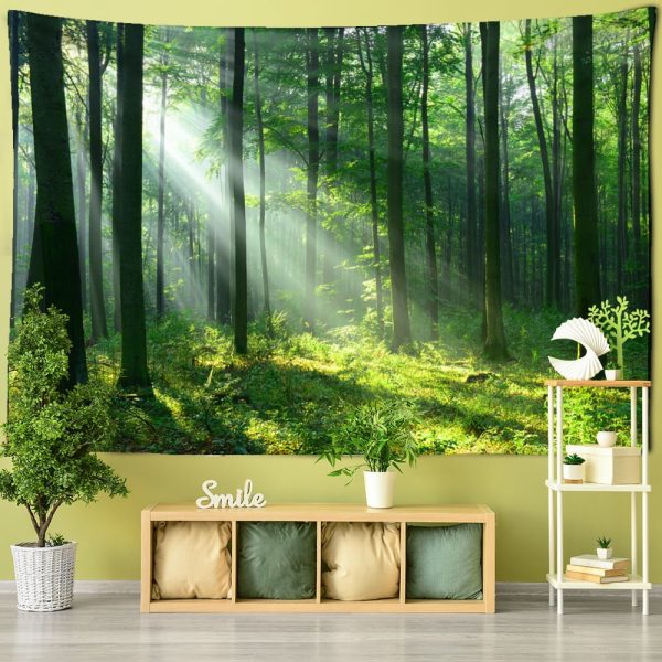 Tenture murale forêt