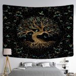 Tenture Arbre de Vie pour décoration de chambre