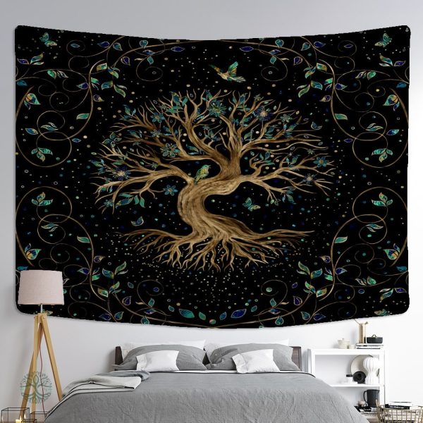 Tenture Arbre de Vie pour décoration de chambre