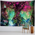 Tenture Arbre de Vie Coloré
