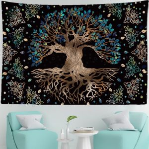 Tenture Arbre de Vie Zen pour une ambiance apaisante