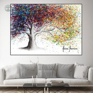 Toile Acrylique Arbre de Vie en décoration murale