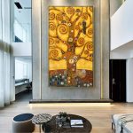 Détails artistiques du Tableau Arbre de Vie de Klimt